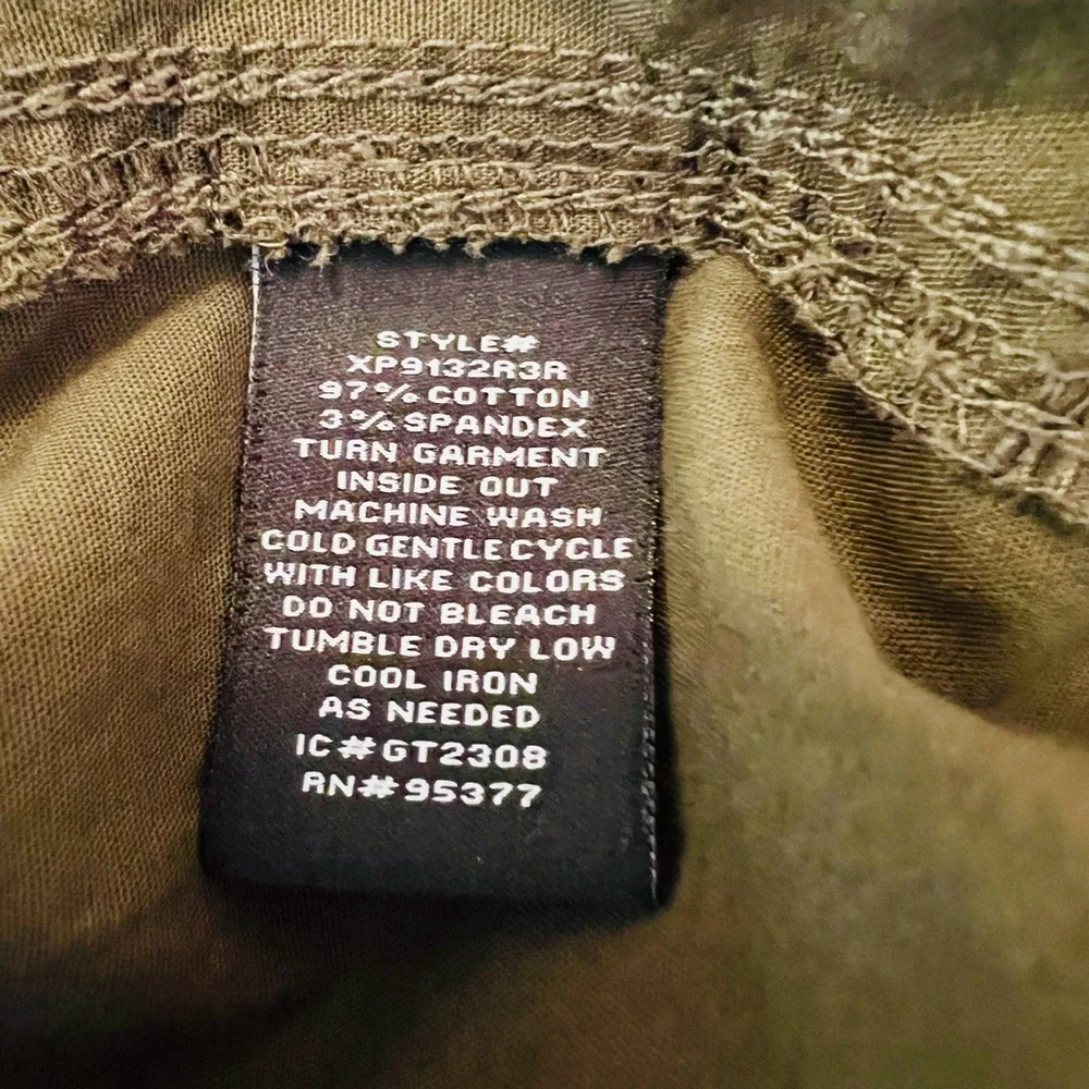 Sanctuary Utility Pant in Olive Green - Picture 6 of 6